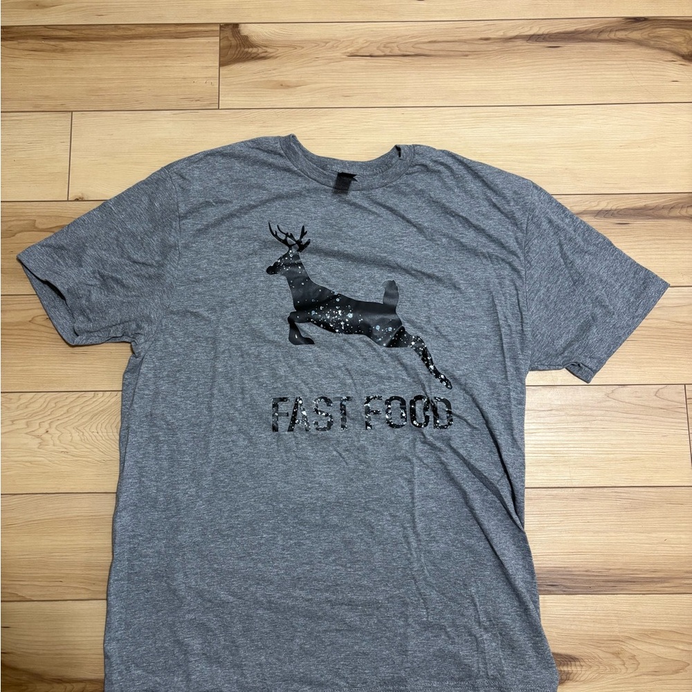 Gray Graphic T-Shirt